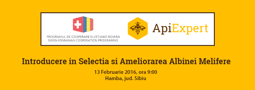 Prezentare ApiExpert: Introducere in Selectia si Ameliorarea Albinei Melifere [13 Februarie, 2016]